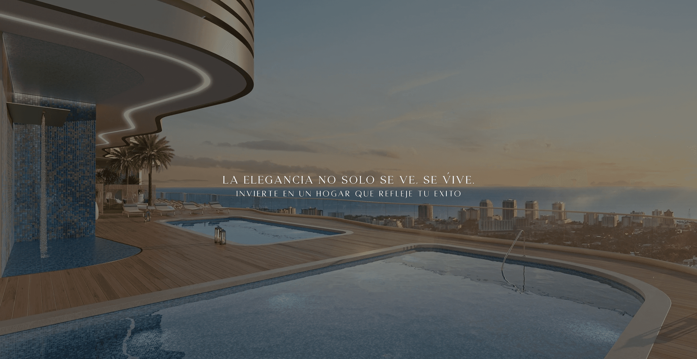 Hero Image of website